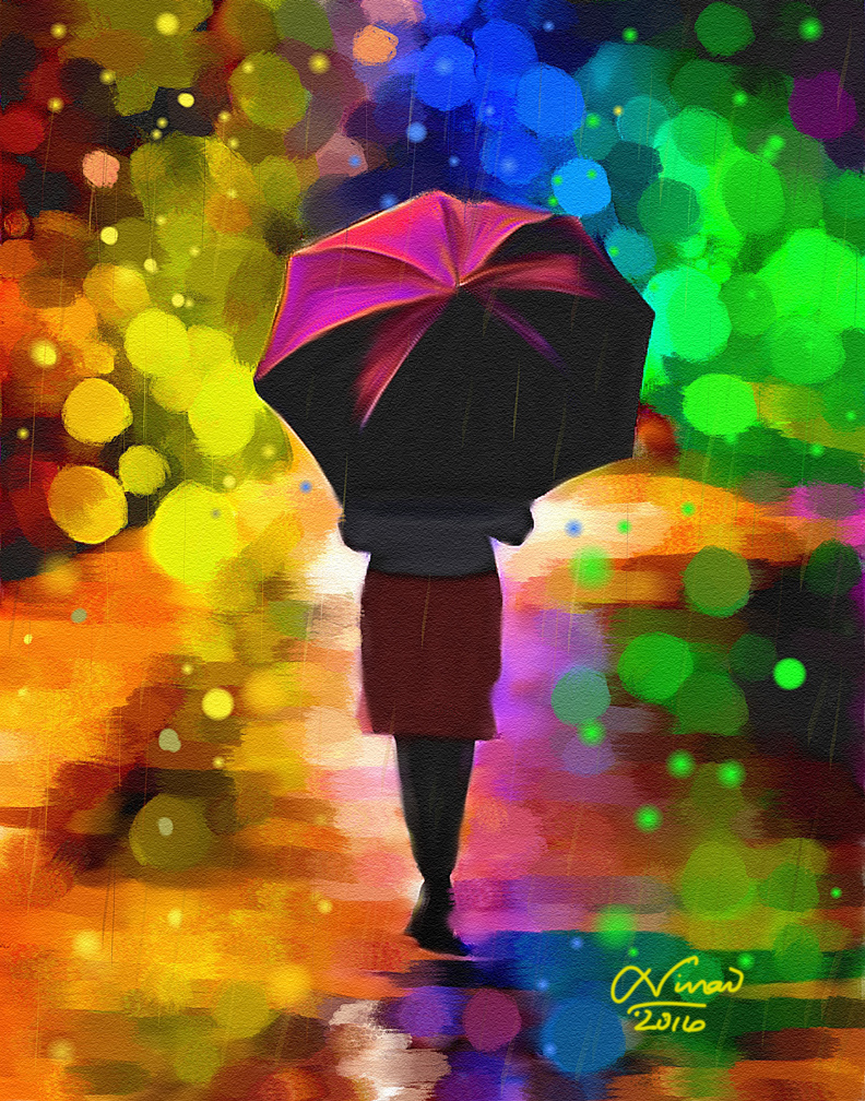 Walking in the Rain